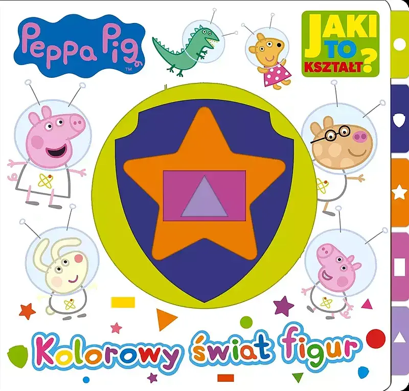 Peppa Pig. Jaki to kształt? Kolorowy świat figur