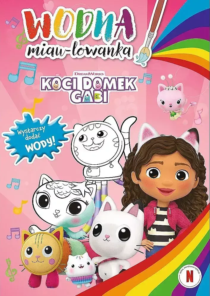 Wodna miau-lowanka. Koci domek gabi