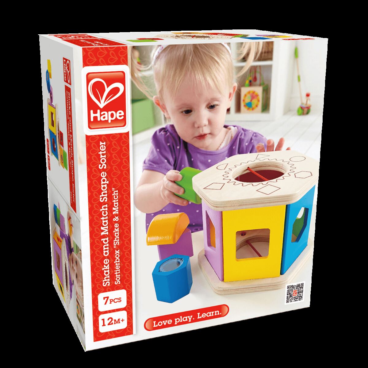 Kostka ksztatłów Hape E0407
