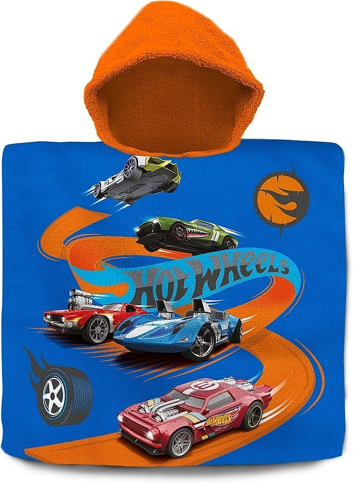 Poncho kąpielowe wheels 120x60 cm hw00013