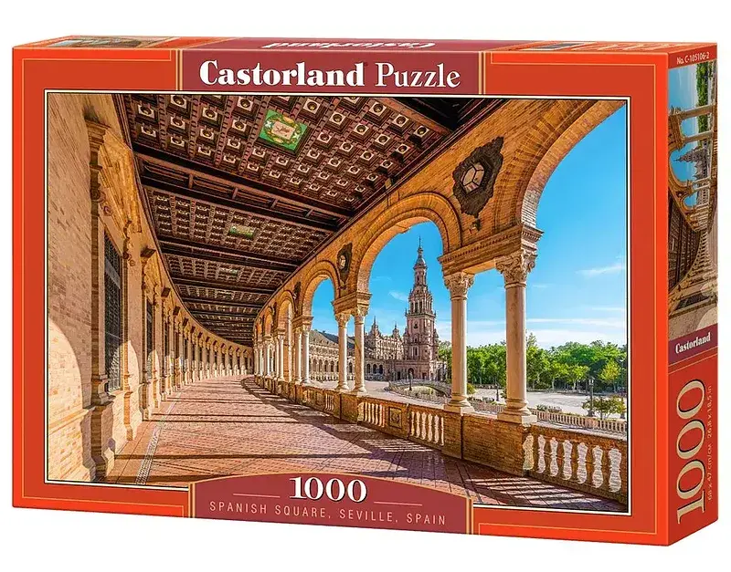 Puzzle 1000 spanish square seville spain c-105106-2
