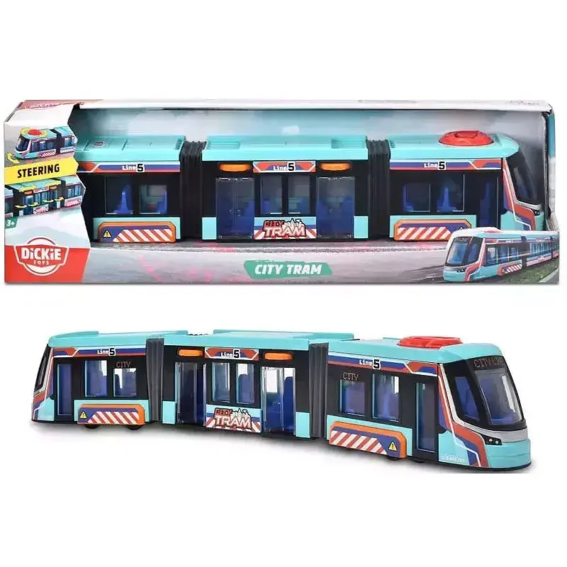 Tramwaj  siemens dickie toys city 40cm