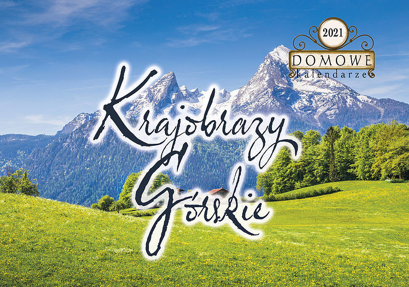 Terminarz 2021 domowy mip krajobrazy górskie