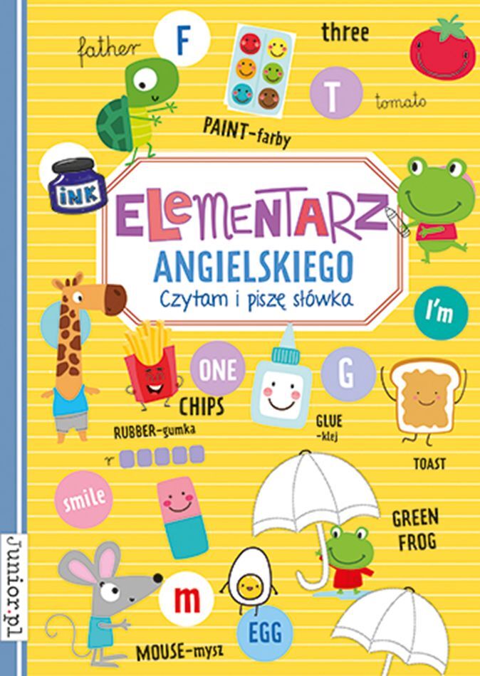 Elementarz Angielskiego. Czytam i piszę słówka