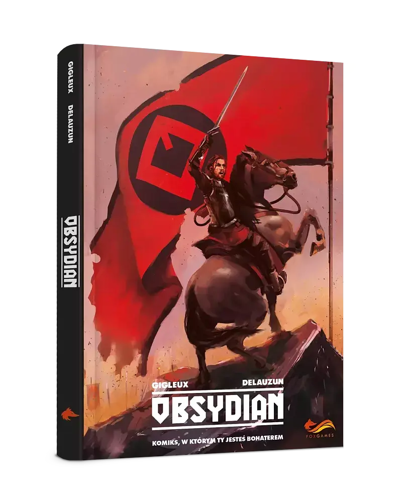Komiksy paragrafowe - Obsydian