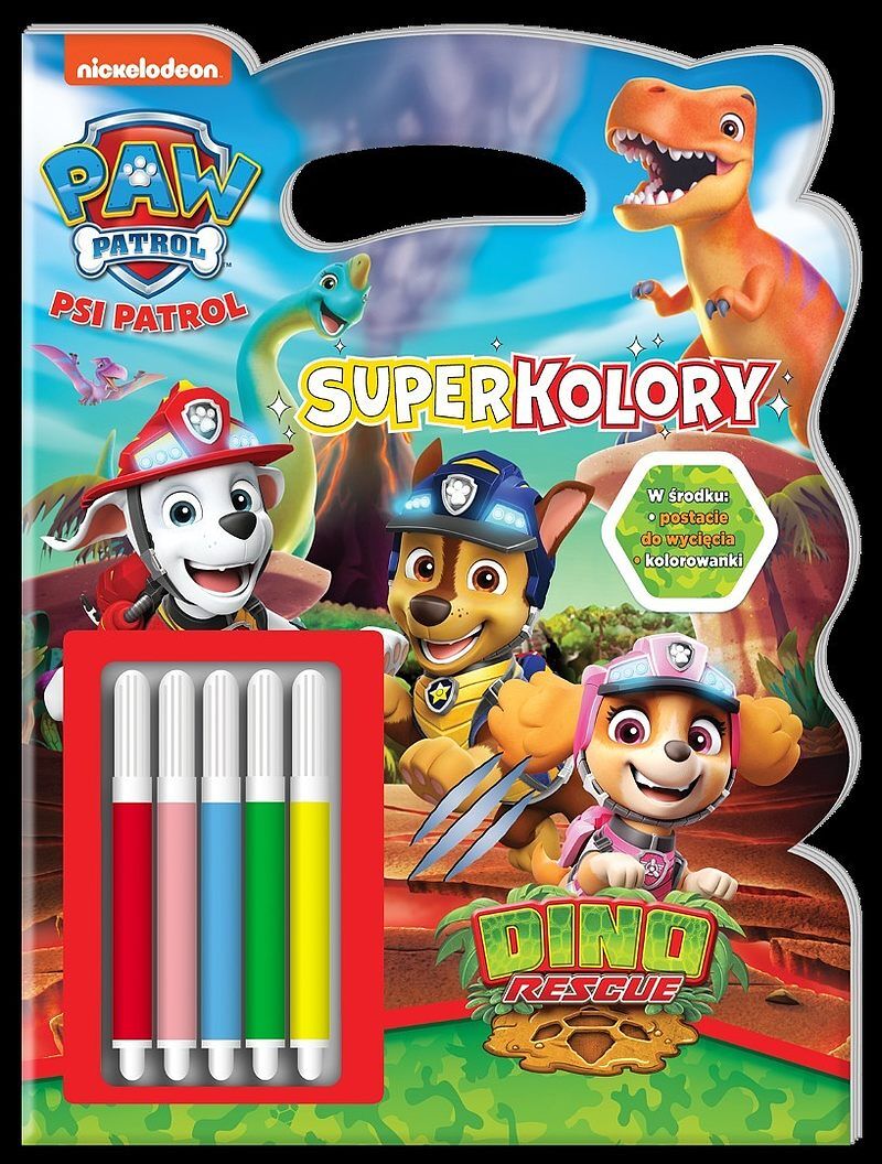 Psi Patrol. Superkolory. Dino Rescue