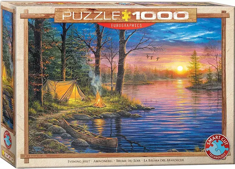 Puzzle 1000 evening mist by abraham hunter 6000-0863