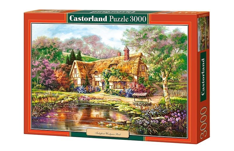 Puzzle Twilight at Woodgreen Pond 3000