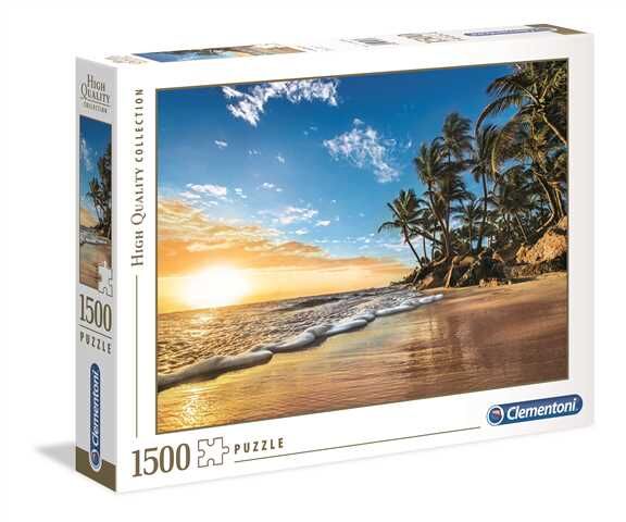 Puzzle 1500 HQ Tropikalny wschód słońca 31681