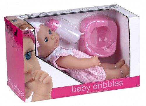 Lalka bobas 30 cm Baby dribbles