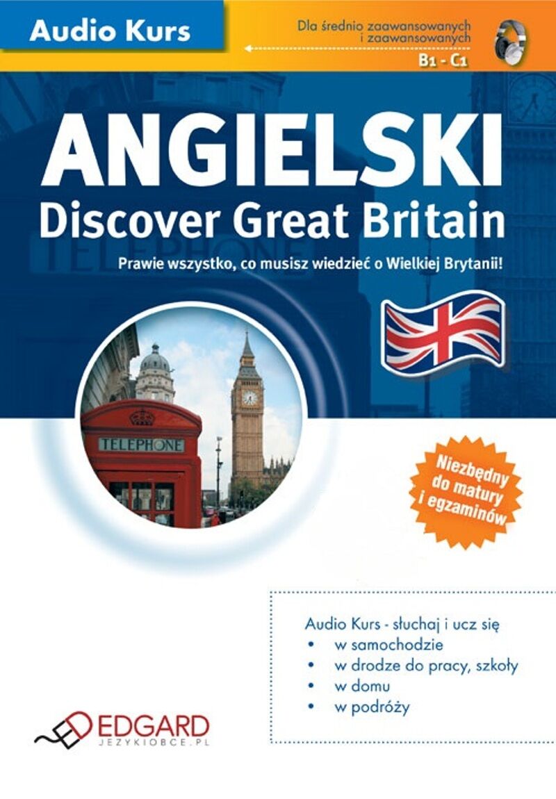Angielski - Discover Great Britain (audiobook MP3)