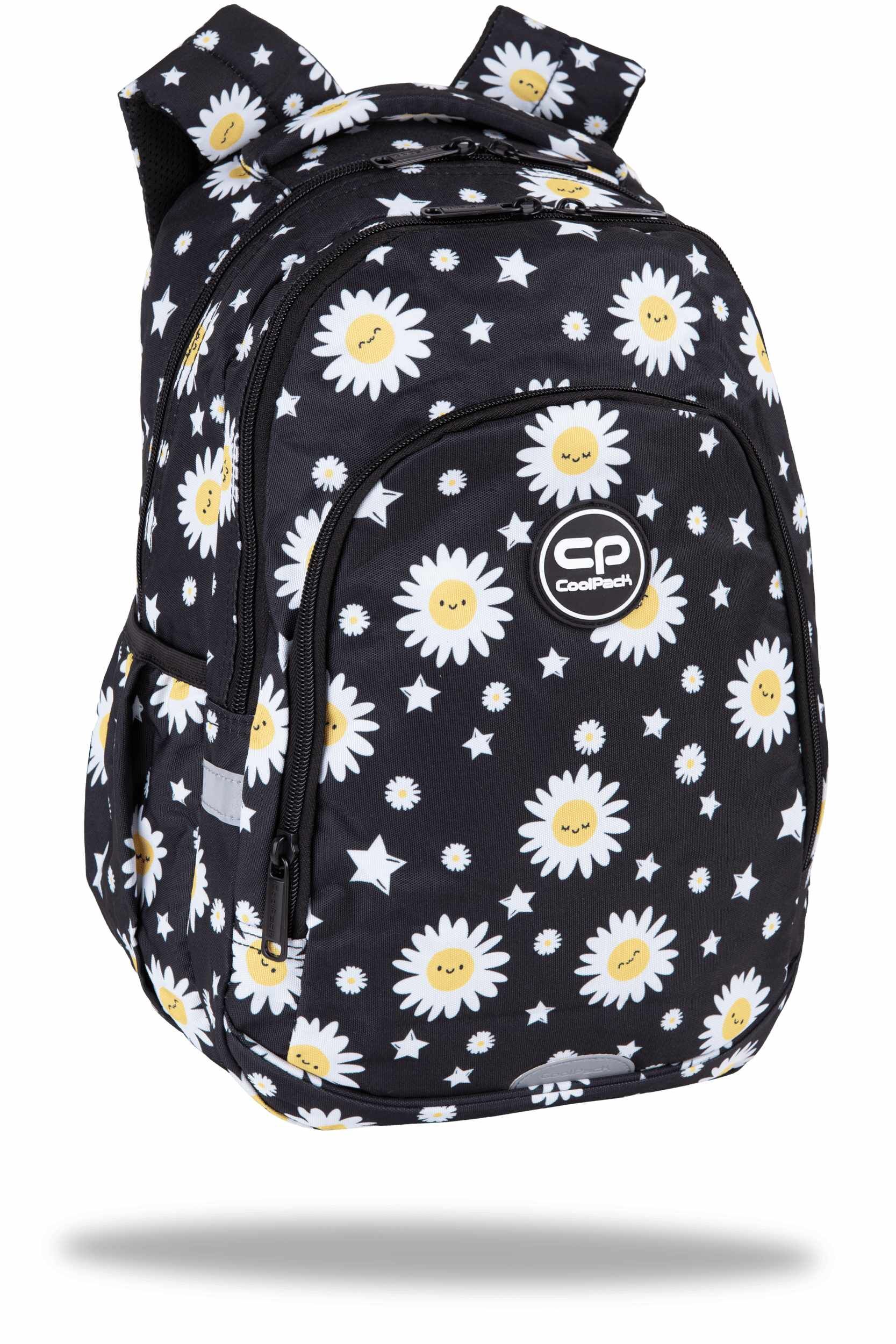 Plecak szkolny Coolpack Prime Pro Daisy Black