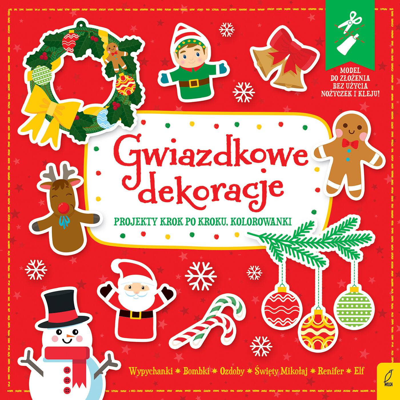 Gwiazdkowe dekoracje. Wypychanki