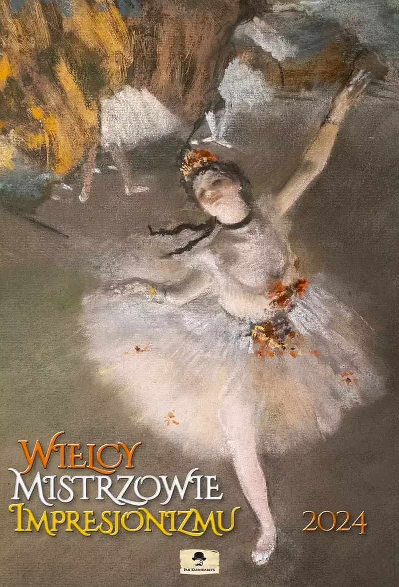 Kalendarz 2024 wielcy mistrzowie impresjonizmu a3 ścienny vd. 22