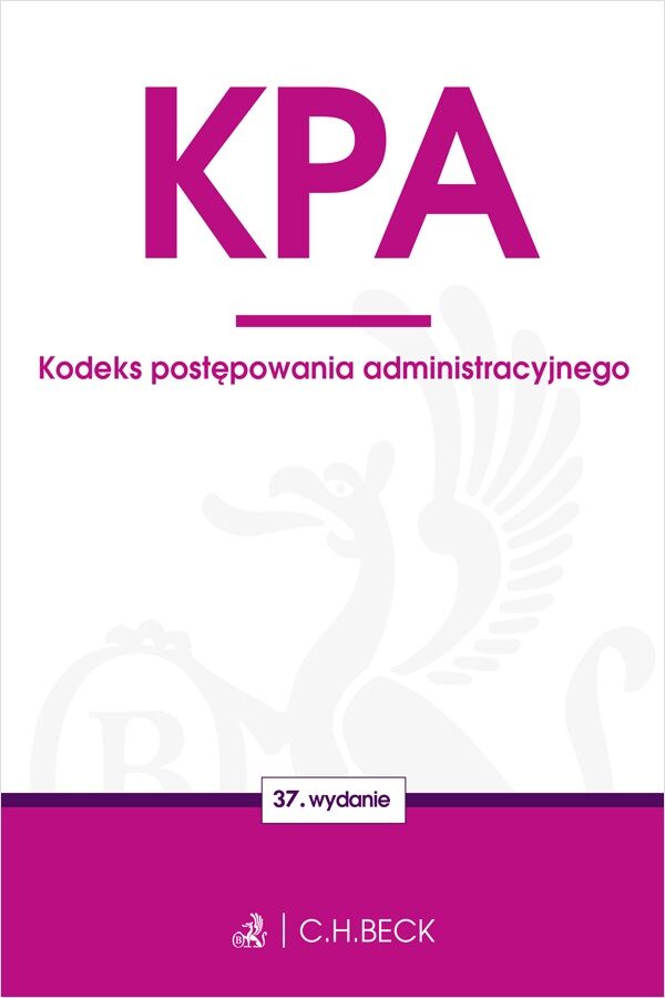 Kodeks postępowania administracyjnego wyd. 37
