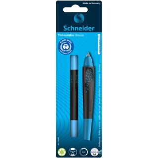 Pióro kulkowe Schneider Breeze 1 szt. czarno-niebieski blister