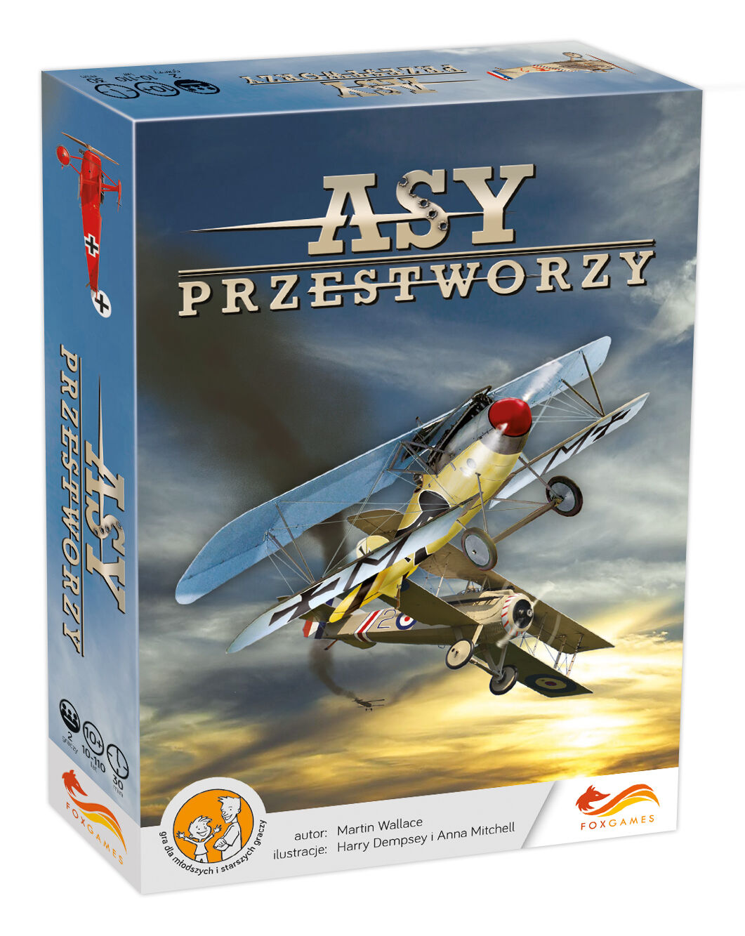 Asy Przestworzy. Gra karciana