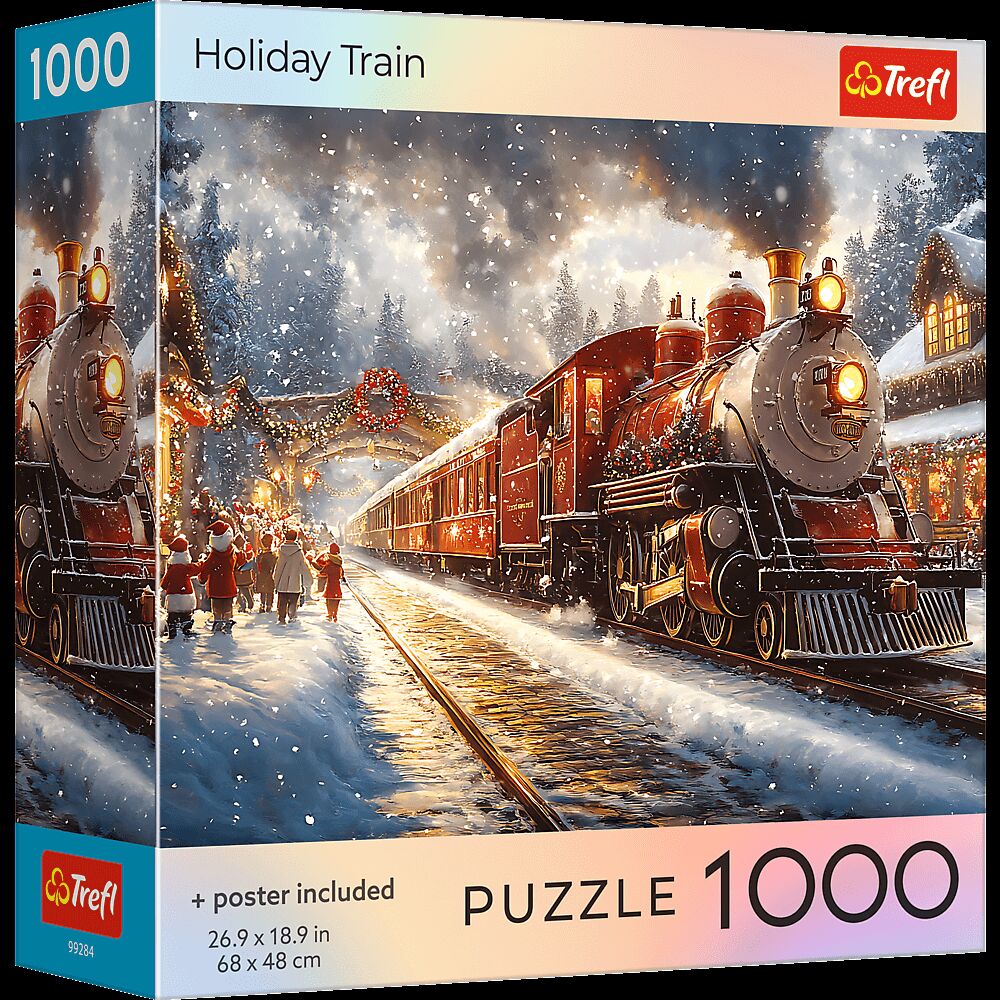 Puzzle 1000 USA Collection: Holiday Train