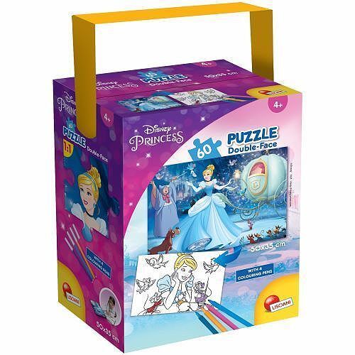 Puzzle mini 60 w tubie Księżniczki
