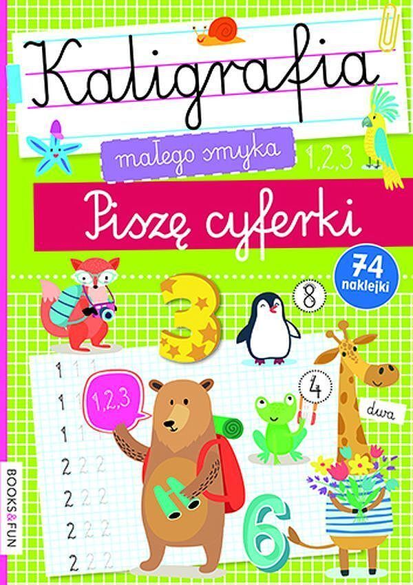 Piszę cyferki. Kaligrafia małego smyka