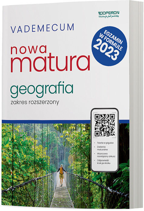 Nowa matura 2023 geografia vademecum zakres rozszerzony