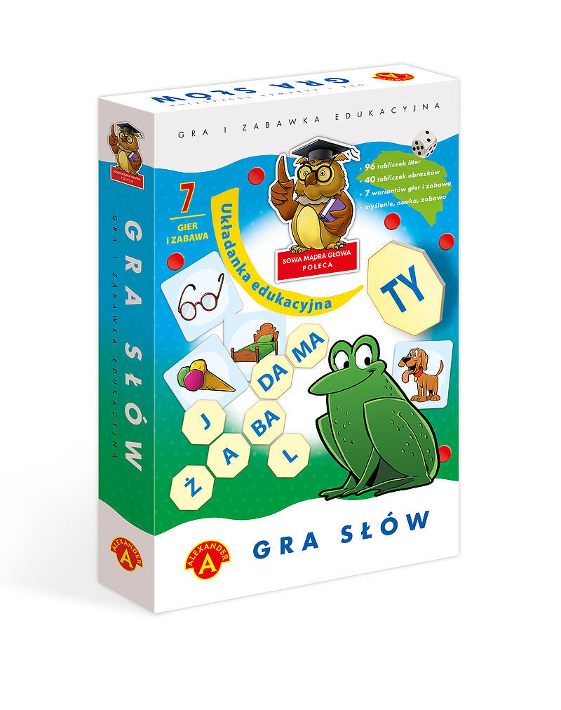 Gra słów słowa mądra głowa 1324