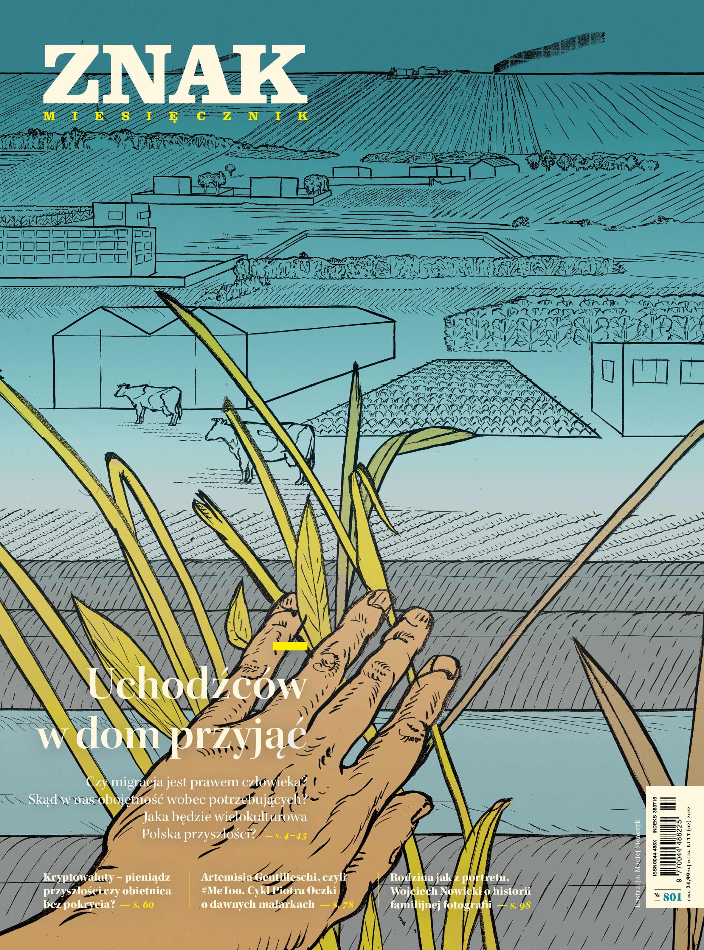 Miesięcznik ZNAK 801 (02/2022) Uchodźców w dom przyjąć