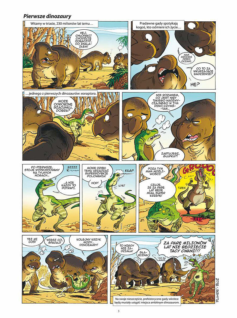 Dinozaury w komiksie - 1 (wyd. 2025)