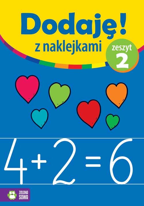 Dodaję z naklejkami zeszyt 2