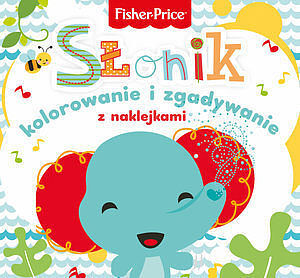 Fisher Price Kolorowanka podłogowa Słonik