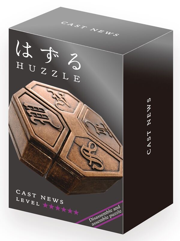 Łamigłówka Huzzle Cast News poziom 6/6
