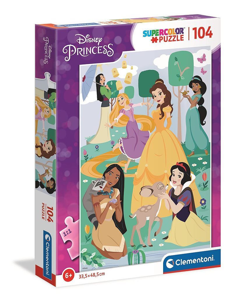 Puzzle 104 super kolor princess 25736