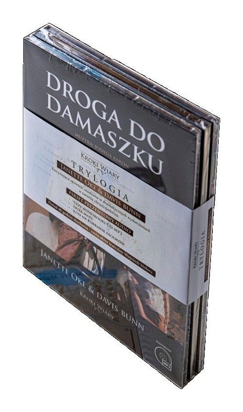 Kroki Wiary Śledztwo Setnika / Ukryty Płomień / Droga do Damaszku (audiobook CD)