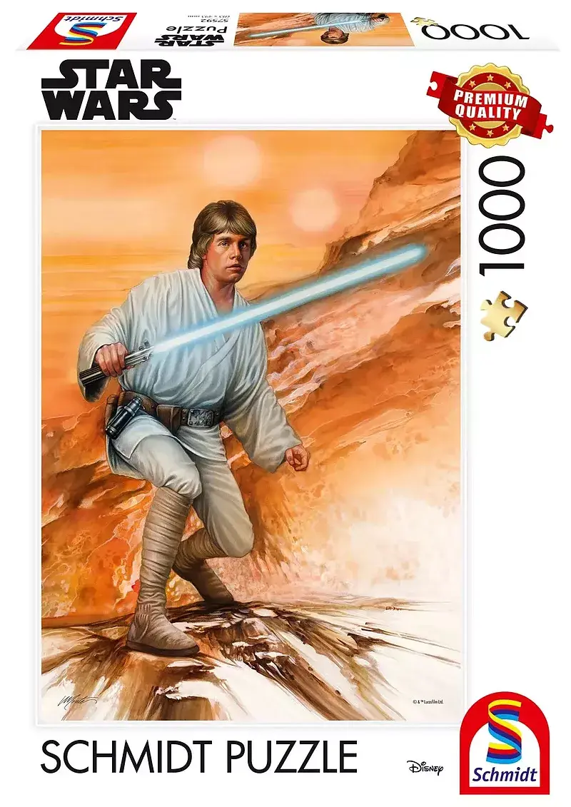 Puzzle 1000 pq star wars luke skywalker 111747