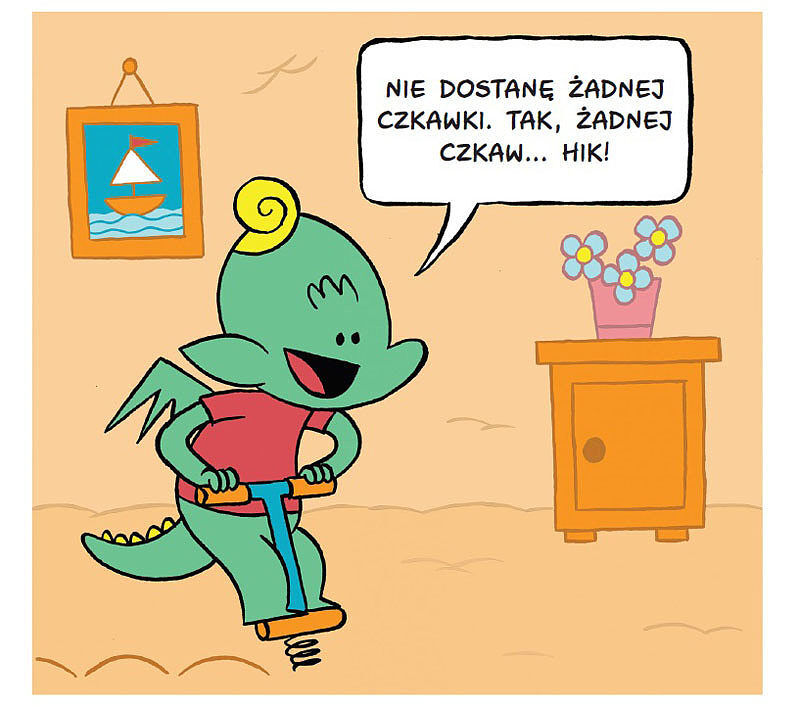 Smoczek Loczek - Bardzo straszna czkawka