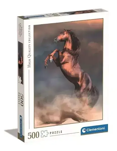 Puzzle 500 hq wild red stallion 35521