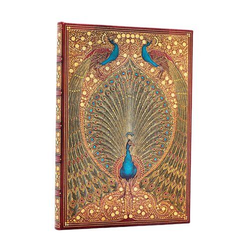 Notatnik w linie Paperblanks Hafiz's Peacocks Midi