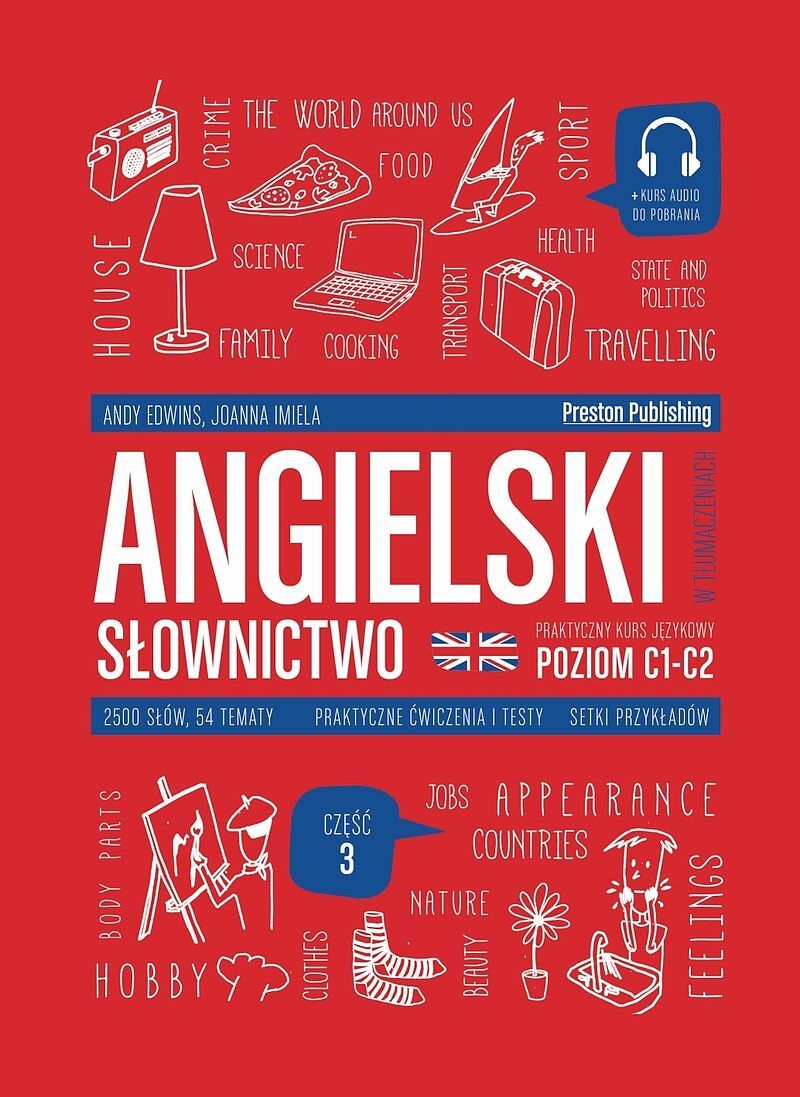 Angielski w tłumaczeniach. Słownictwo 3 poziom C1-C2 + MP3