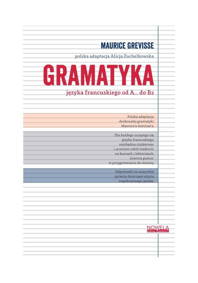 Gramatyka języka francuskiego od A... do B2 (e-book)