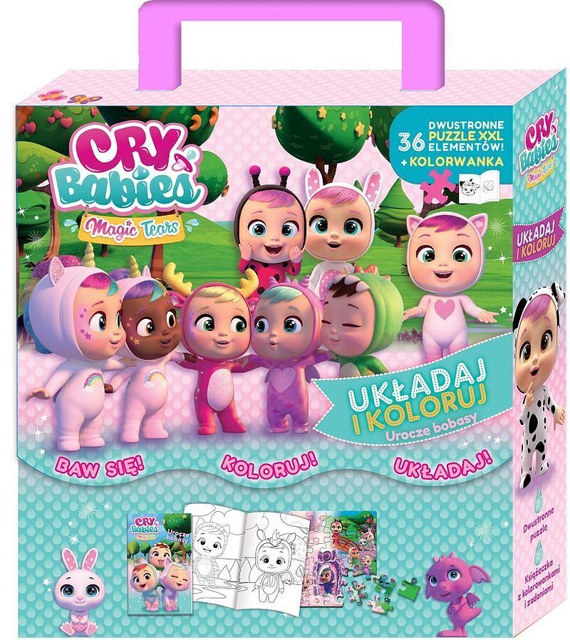 Cry Babies. Układaj i koloruj.