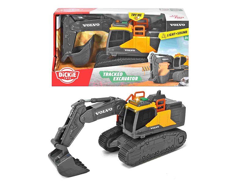 Volvo koparka ze światłem i dźwiękiem 23 cm constr