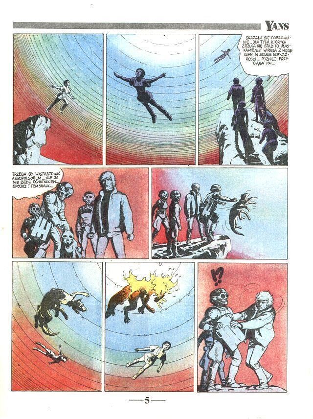 Komiks-Fantastyka - 5 - (4/1988) Yans: Mutanci z Xanai