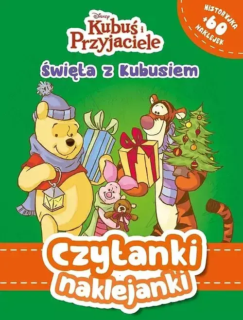 Czytanki naklejanki Święta z Kubusiem Disney Kubuś i Przyjaciele