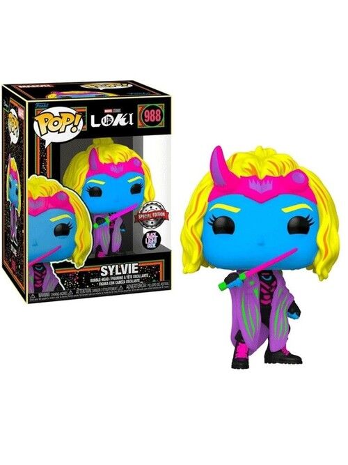 Pop! Marvel Black Light Loki Sylvie Figurka