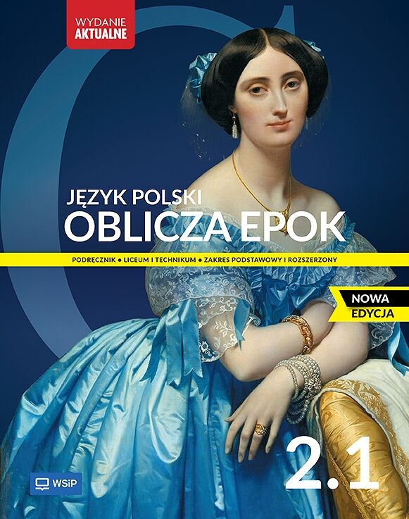 Nowa Język Polski Oblicza epok Podręcznik liceum i technikum klasa  2 zakres podstawowy i rozszerzony część 1