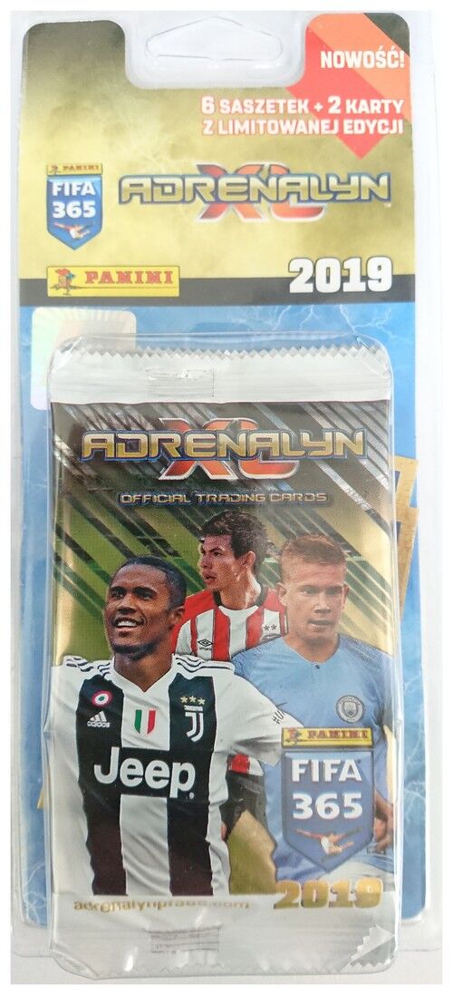 Adrenalyn XL FIFA 365 2019 Update Edition 5 saszetek + 2 karty z limitowanej edycji