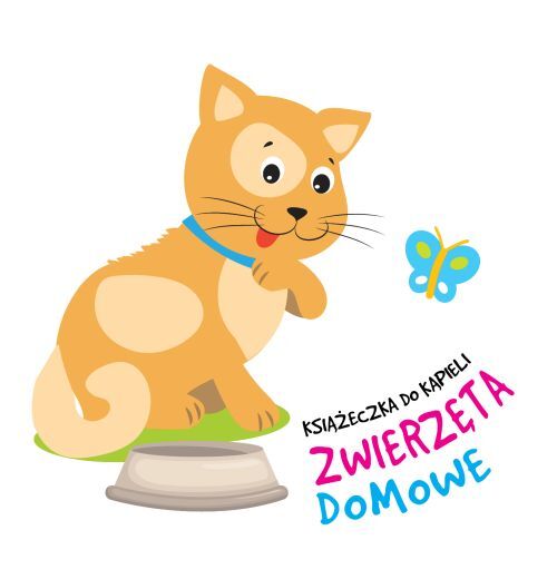 Zwierzęta domowe książeczka do kąpieli z łódeczką