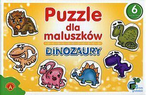 Puzzle dla maluszków. Dinozaury
