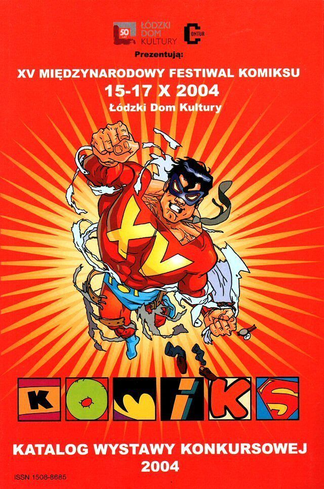 Katalog wystawy konkursowej MFK - 2004 XV Międzynarodowy Festiwal Komiksu