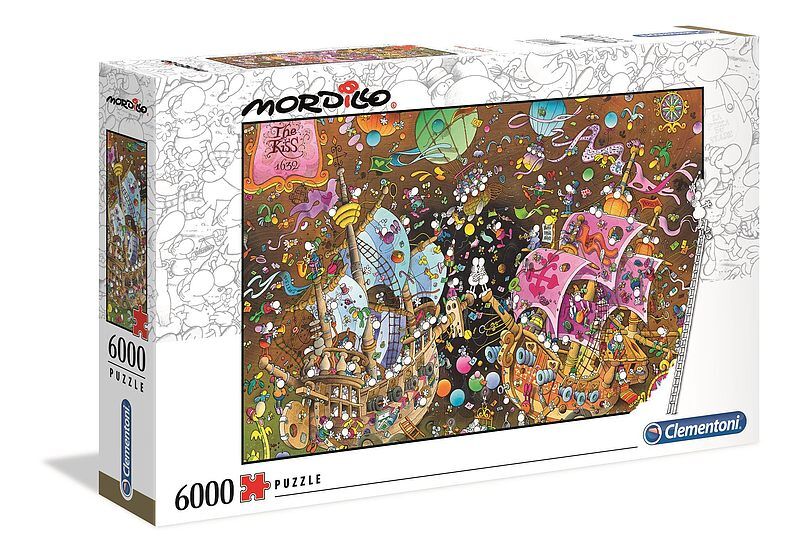 Puzzle 6000 mordillo pocałunek 36527